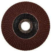 Круг лепестковый торцевой коричневый (125х22,2 мм; Р100)