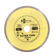 TRIO-DIAMOND UTW504 Ultra Thin hot press (180х25.4 мм) Диск алмазный отрезной Сплошной Ультратонкий 