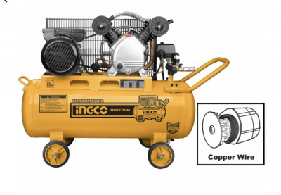 Компрессор 2,2 кВт 100 лит. INGCO AC1301008 INDUSTRIAL
