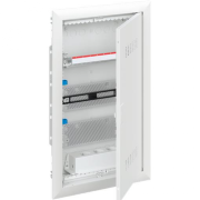 Шкаф мультимедийный с дверью с вентиляционными отверстиями и DIN-рейкой ABB UK630MV (3 ряда)