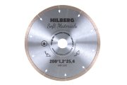 Диск алмазный отрезной по керамической плитке (200x25.4 мм) Hilberg HM550