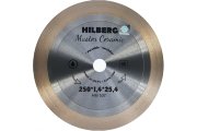 Диск алмазный отрезной Master Сeramic (250х1.4х25.4 мм) Hilberg HM507