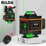 Самовыравнивающийся Лазерный уровень (нивелир) 4D/16 линий Hilda