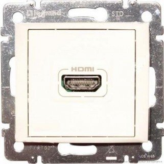 770085 Legrand Valena Розетка HDMI для аудио/видео устройств белая