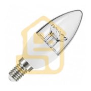 Лампа светодиодная CLASSIC B 40 5.4W/830 5.4Вт свеча 3000К тепл. бел. E14 CL OSRAM