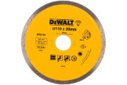 Диск алмазный сплошной (110х20 мм) для плиткореза DWC 410 DEWALT DT 3714