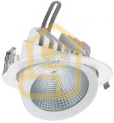 SL-LED DL-C 30W 4200K 30гр D=187мм h=154мм d=172мм 30Вт 2950Лм Встраиваемый поворотный круглый JS014