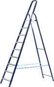 Стальная лестница-стремянка СИБИН 9 ступеней 38803-09