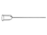 Миксер Зубр оцинкованный, для гипсовых смесей и наливных полов, 100х590 мм 06035-10-50