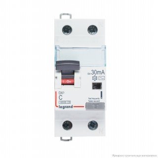 Автоматический выключатель дифференциального тока DX3 1П+Н C16А 30MA-AC	411002 Legrand