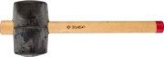 Резиновая киянка с деревянной ручкой 900г ; 90 мм ЗУБР МАСТЕР 2050-90