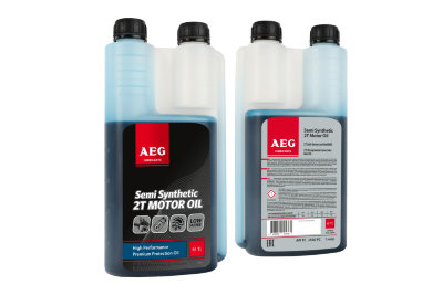 Масло полусинтетическое двухтактное (1 л; API TC; дозаторная канистра) AEG Lubricants 30743
