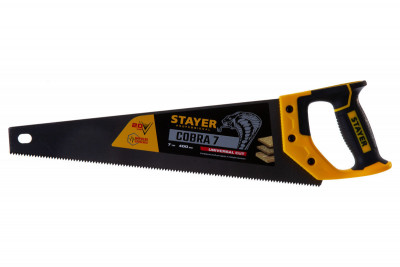 Универсальная ножовка пила Stayer Cobra 7 400 мм, 7 TPI, 1510-40_z02