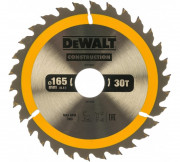 DEWALT DT1937 Пильный диск CONSTRUCT 165х30 мм, 30Т, ATB +10град 