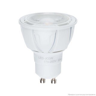 Светодиодная лампа диммируемая GU10 6Вт 4500К Uniel LED-JCDR 6W/NW/GU10/FR/DIM