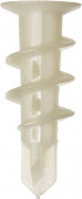Нейлоновый дюбель Зубр МАСТЕР тип Дрива со сверлом, для гипсокартона, 33 мм, 100 шт 4-301265
