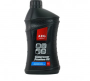 AEG Lubricants 30613 Масло минеральное компрессорное Compressor Premium Oil (1 л; VG-100) 
