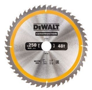 Пильный диск CONSTRUCT (250х30 мм, 48 ATB) DEWALT DT1957-QZ