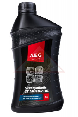 Semi Synthetic 2T Motor Oil API TC AEG2 ( 1 л;) 30615 Масло полусинтетМасло двухтактное 