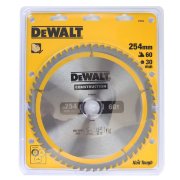Пильный диск DEWALT DT90250, CONSTRUCTION 254/30, 60T